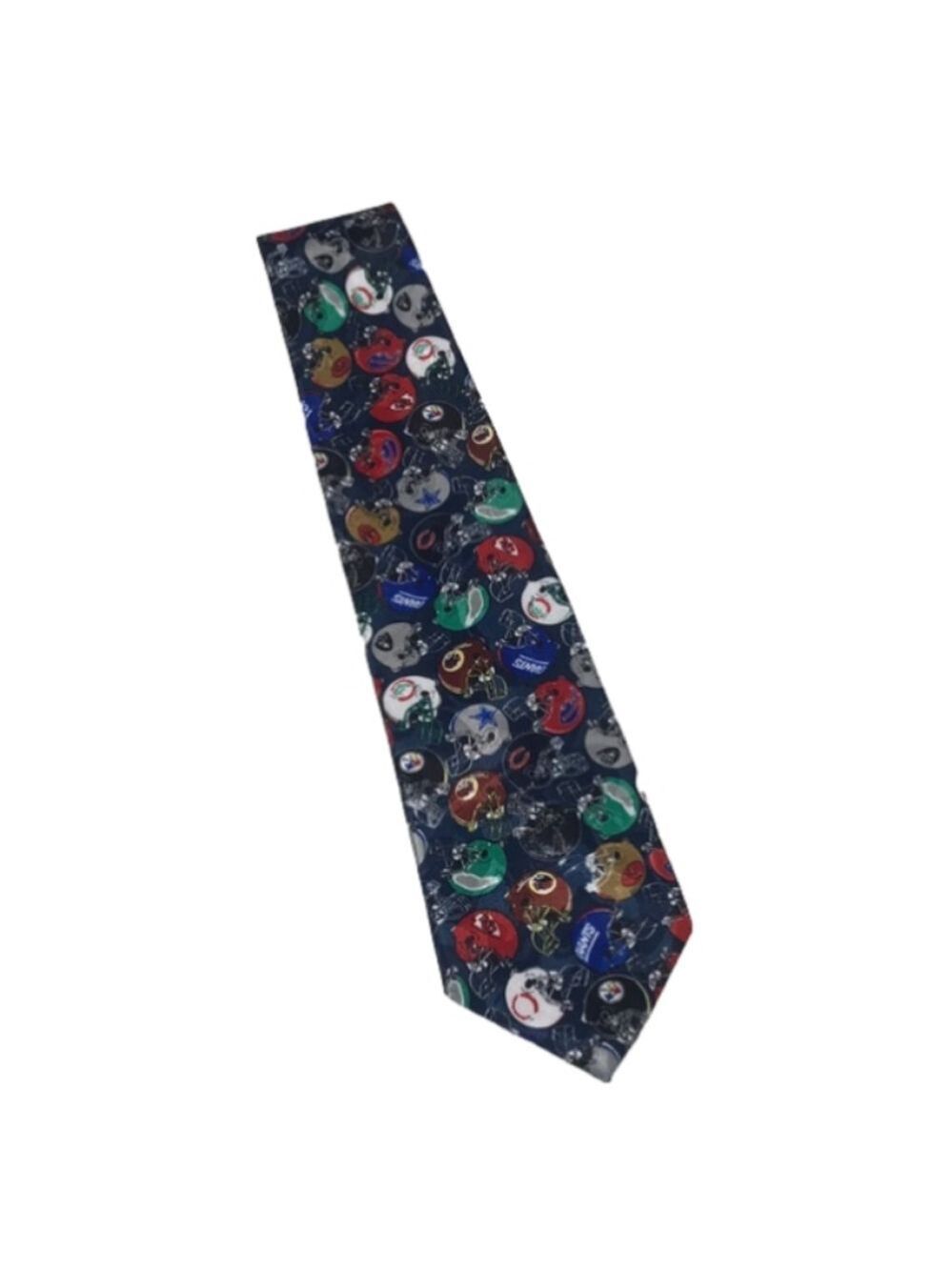 NFL FULL TEAM HELMETS NECK TIE